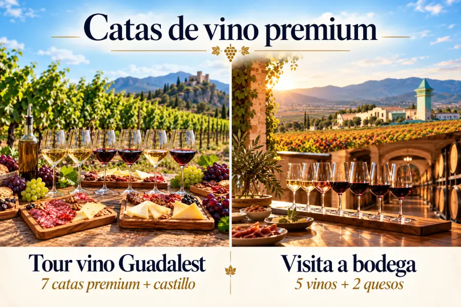 Catas de vino y visita bodega Alicante